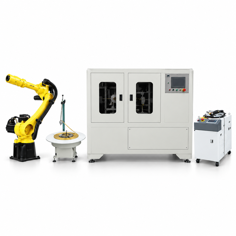 Automatic Axial Flux Motor Stator Core Winding Machine